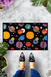 Conceptum Felpudo Galaksı Multicolor 40 x 60 cm
